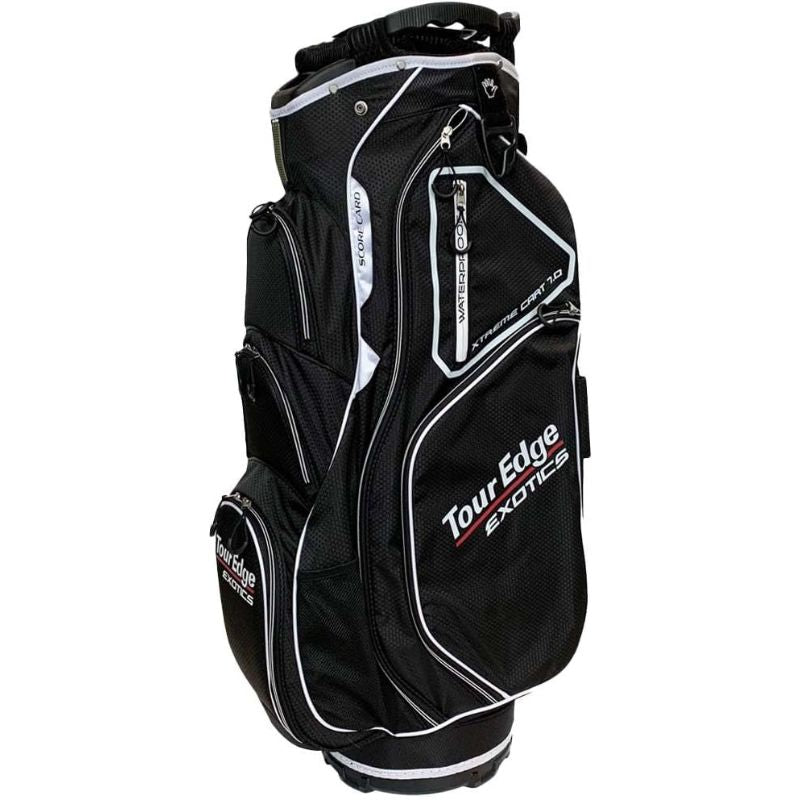 Tour Edge Exotics Xtreme 7.0 Cart Bag Black White