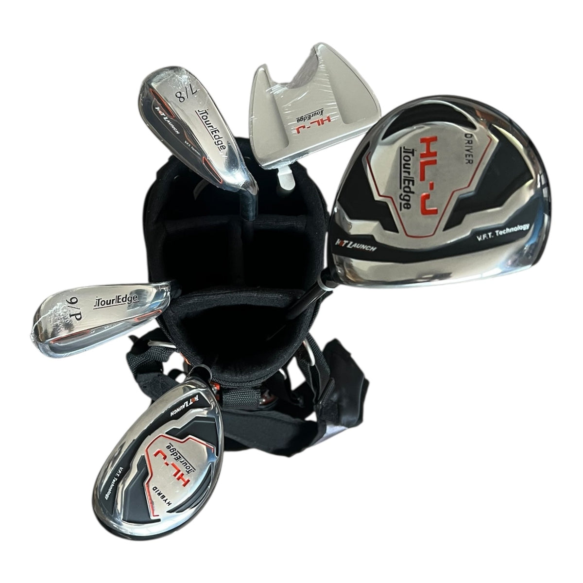 Tour Edge Hot Launch HL-J Junior Set - Orange - Ages 5-8 - Indoor Demo