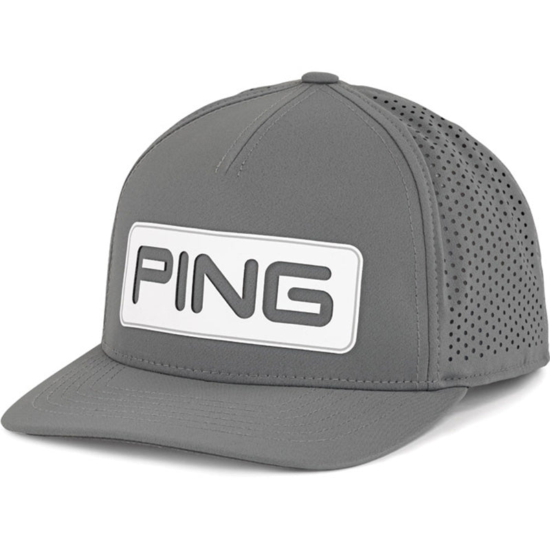 PING Tour Vented Delta Hat Hat Ping Grey OSFA 