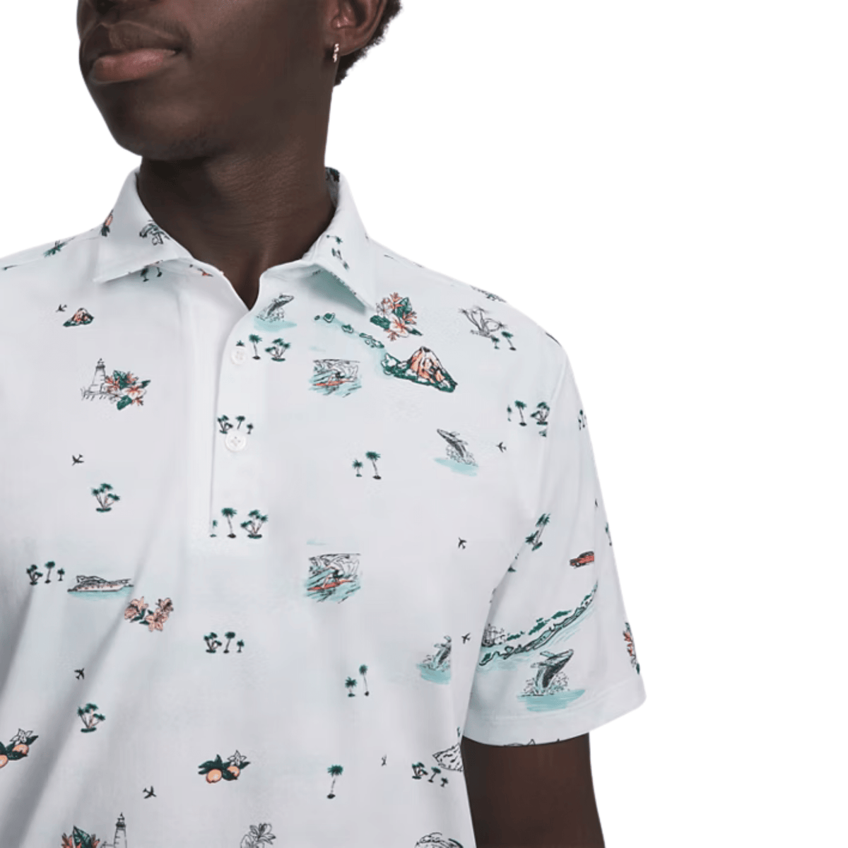 Under Armour ArmourDry Golf Trip Printed Polo