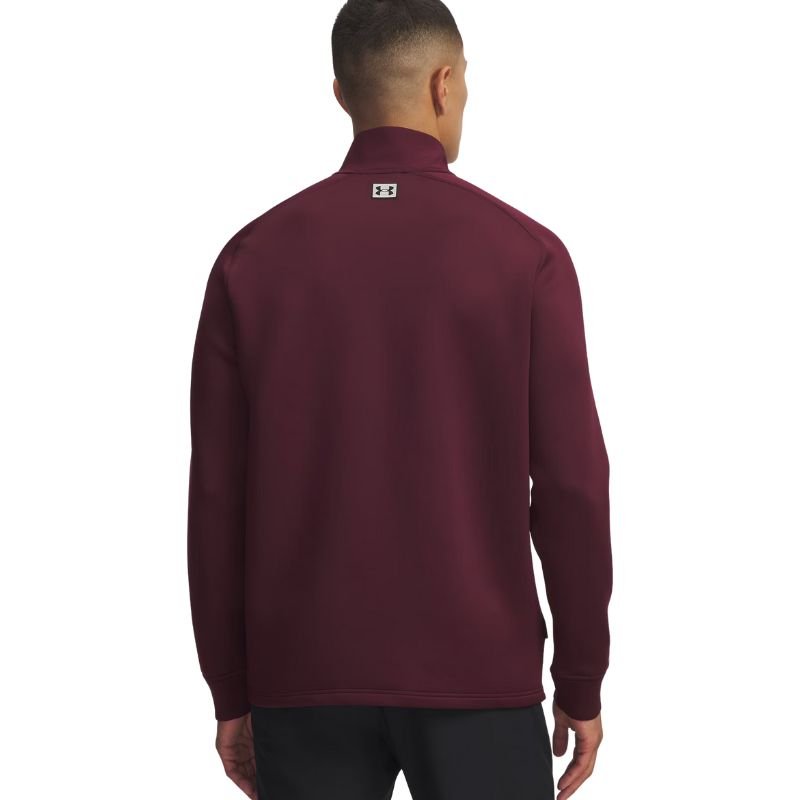 Under Armour Drive Drive Pro Hybrid 1/2 Zip Pullover Dark Maroon/Black