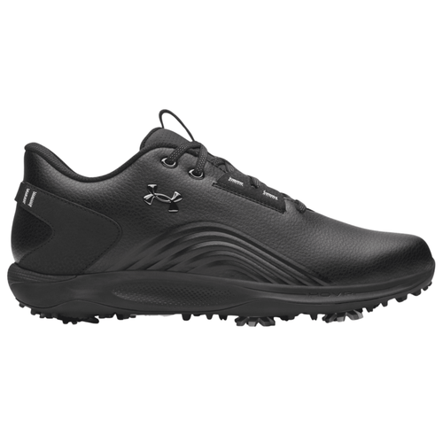 Under Armour Drive Fade 2 Golf Shoes Black Metallic Silver Medium