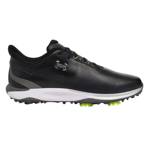 Under Armour Drive Fade Golf Shoes Black Metallic Silver Medium