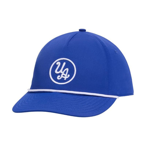 Under Armour Drive Mid Adjustable Golf Cap Royal/White OSFA