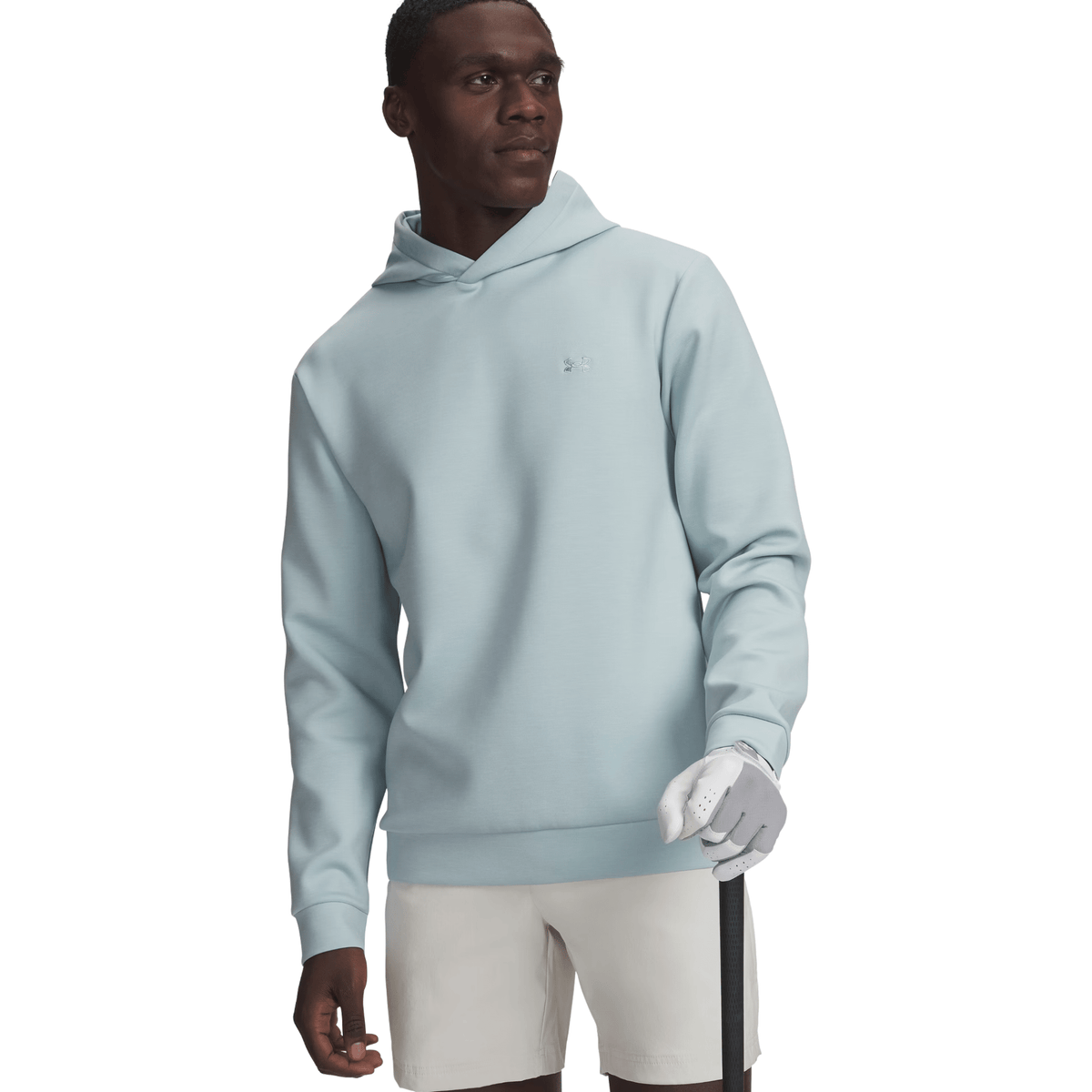 Under Armour Drive Midlayer Hoodie Enamel Blue Refresh Mint