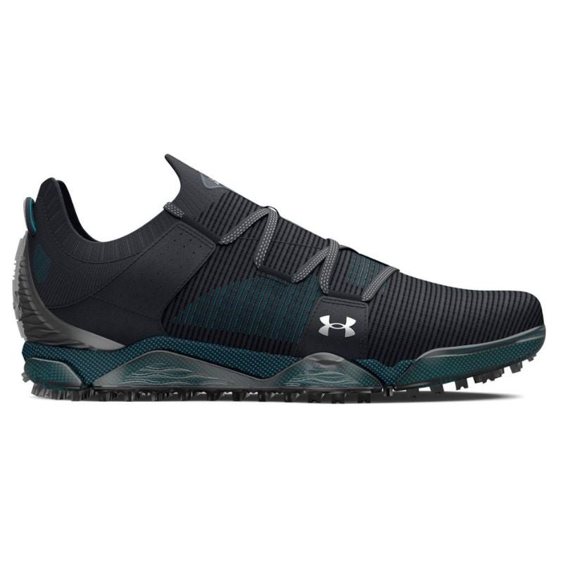 Under Armour HOVR Tour Spikeless Golf Shoes Black Teal