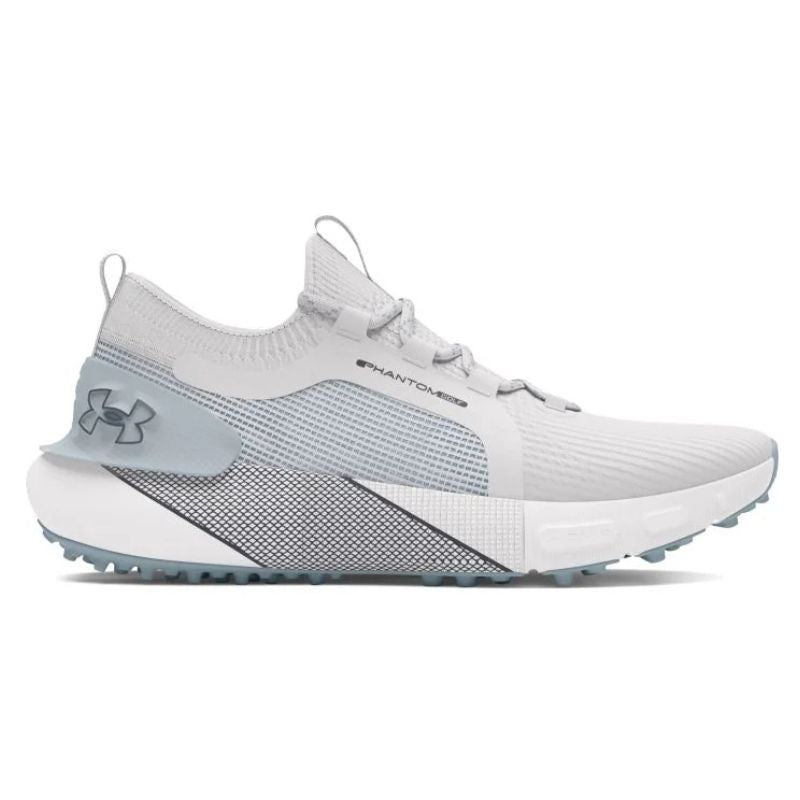Under Armour Phantom Spikeless Golf Shoes Distant Gray Harbor Blue Downpour Gray Medium