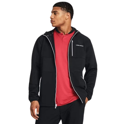 Under Armour Storm Daytona Full - Zip Black/White SMALL
