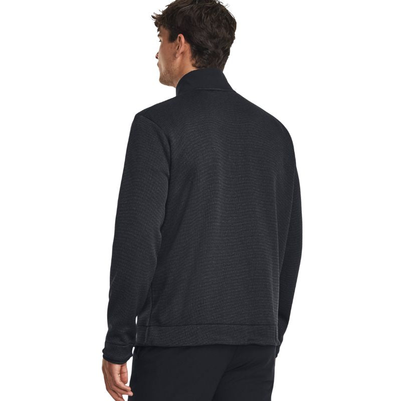 Under Armour Storm SweaterFleece 1/2 Zip Black MEDIUM