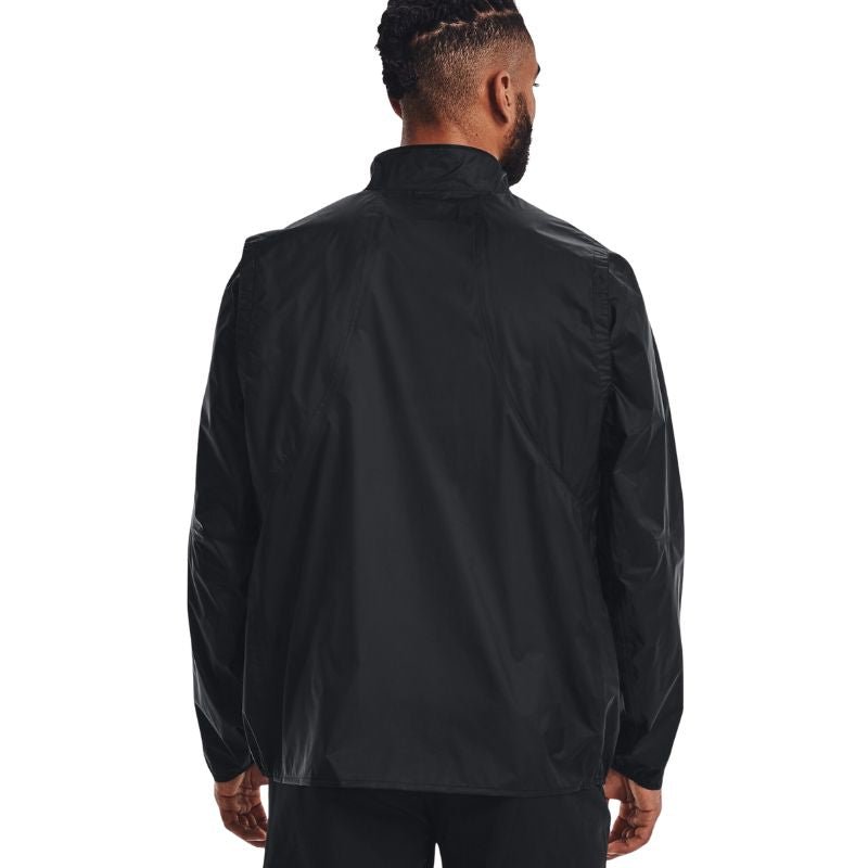 Under Armour Stormproof Repel Rain Jacket SMALL Black