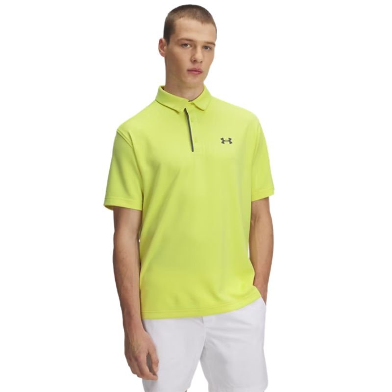 Under Armour Tech Golf Polo Sonic Yellow