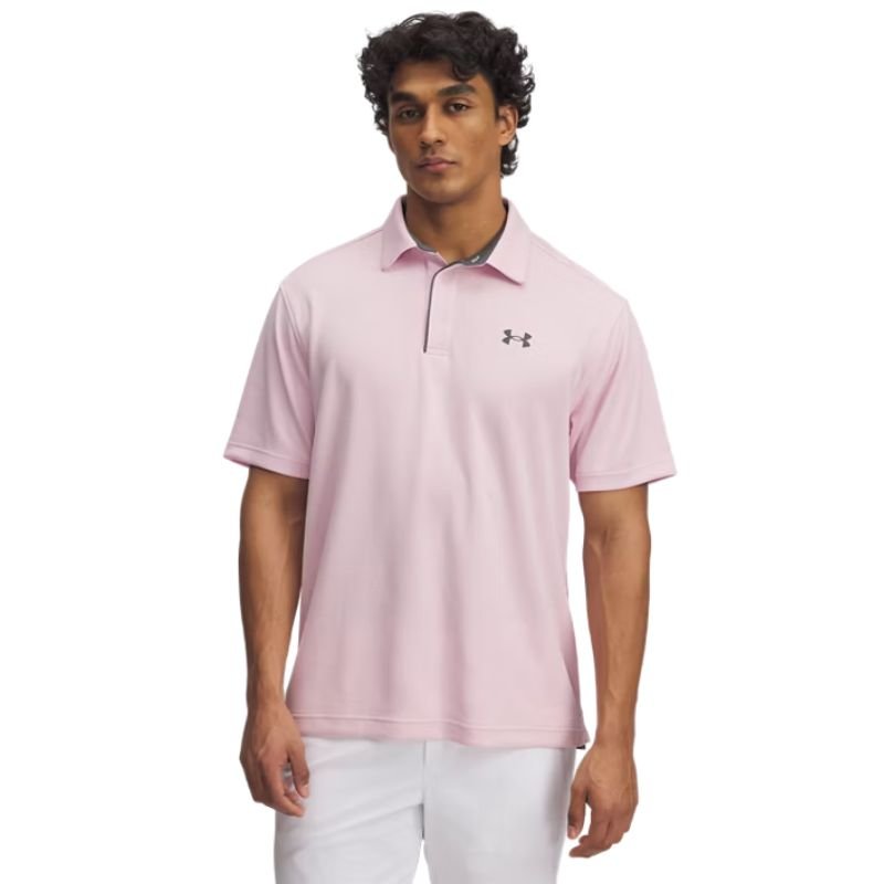 Under Armour Tech Golf Polo Prime Pink