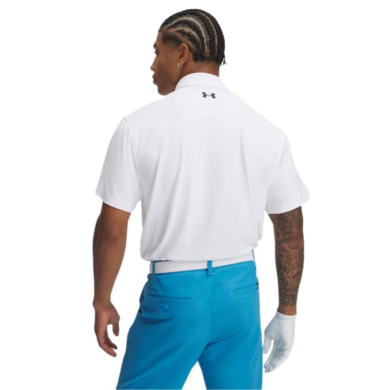 Under Armour Tee To Green Pique Golf Polo