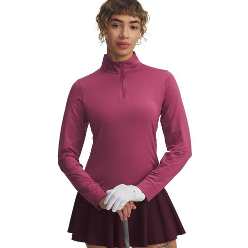 Under Armour Women's Drive 1/4 Zip Fuchsia Dusk
