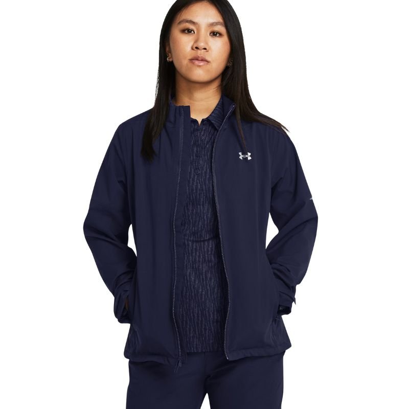 Under Armour Women's Drive Rain Jacket Navy