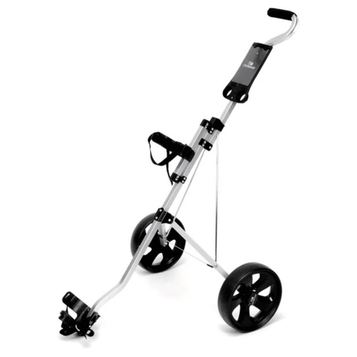U.S. Kids Golf Junior 2-Wheel Pull Cart White Silver