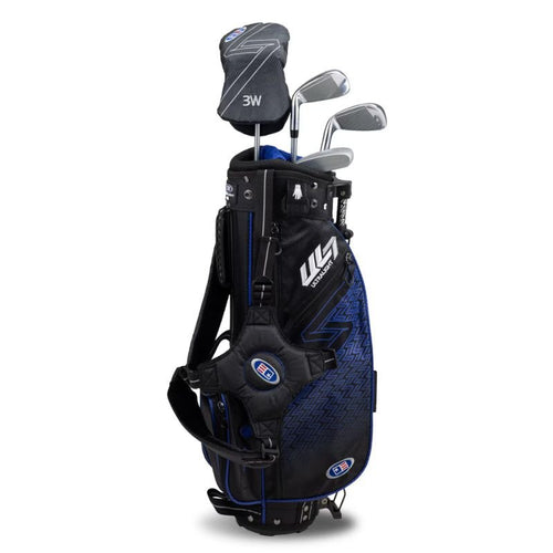U.S Kids UL7 4-Club Golf Set - 45"-48" - Blue 45" - 48" Junior