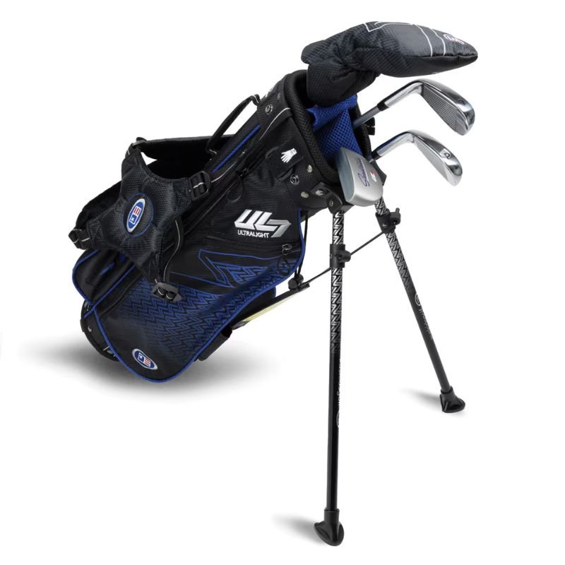 U.S Kids UL7 4-Club Golf Set - 45"-48" - Blue