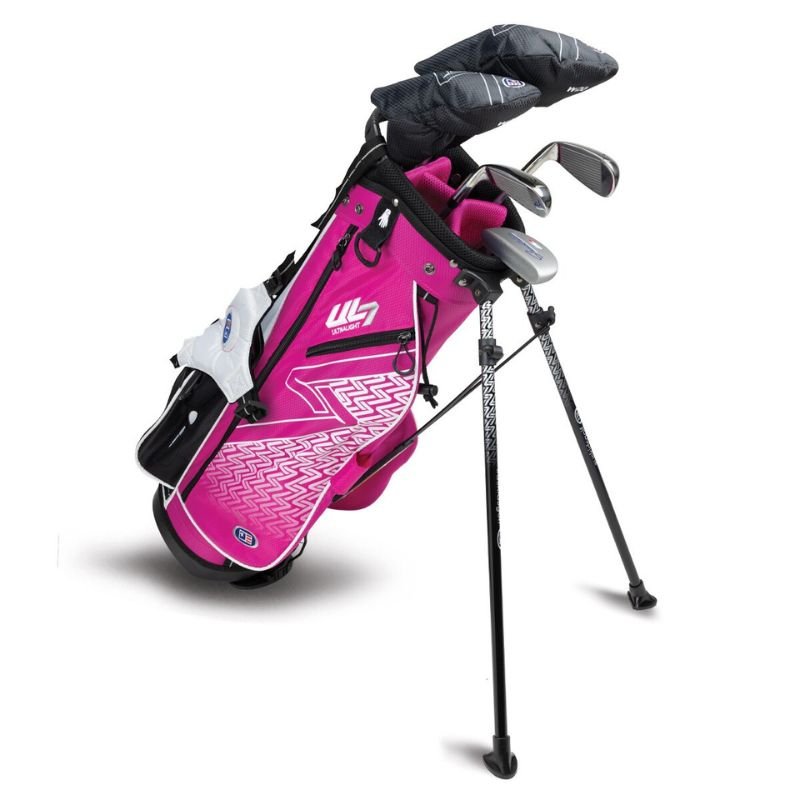 U.S Kids UL7 5-Club Golf Set - 51"-54" - Pink