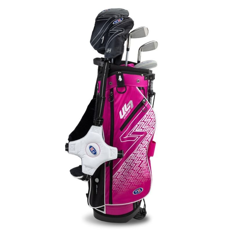 U.S Kids UL7 5-Club Golf Set - 51"-54" - Pink Pink 51" - 54"