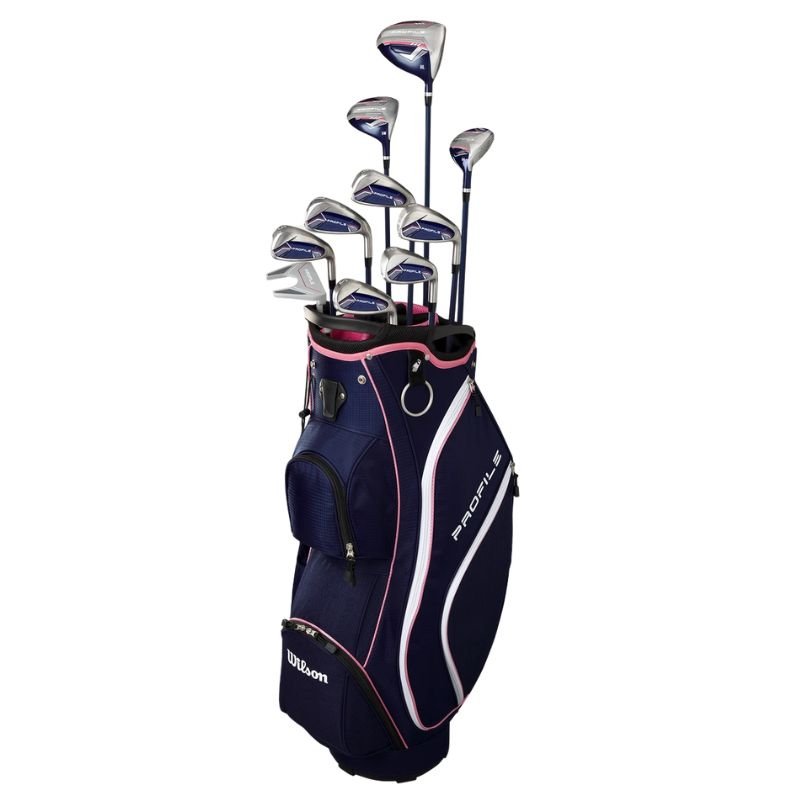 Wilson 2025 Women's PROFILE Complete Set - Petite - Cart Bag Ladies Petite