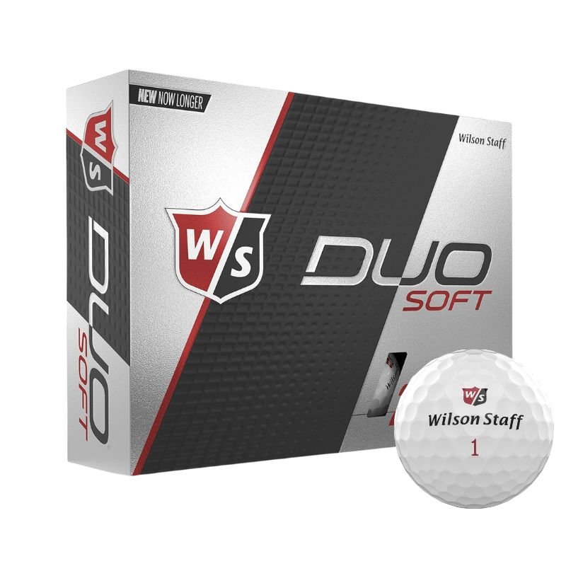 Wilson Duo Soft Prior Gen. Golf Balls White