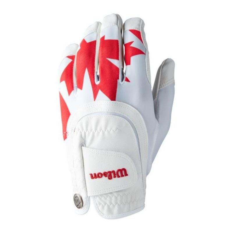 Wilson Staff Fit-All Golf Glove - Canada Regular OSFA