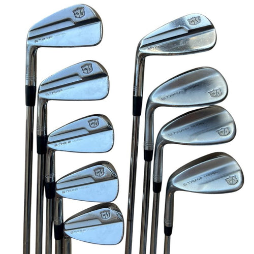Wilson Staff Model Blade Iron Set - 4-PW, 52°, 56°, 60° - Used Left Stiff Steel - True Tempered Dynamic Gold S300