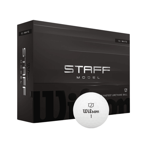 Wilson Staff Model Golf Balls White