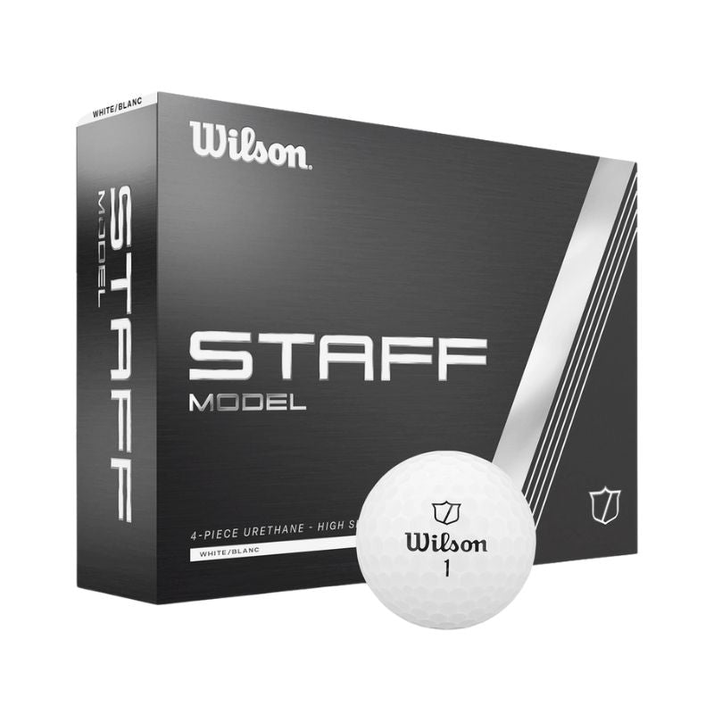 Wilson Staff Model Golf Balls - Buy 2dz Get 1 Free White