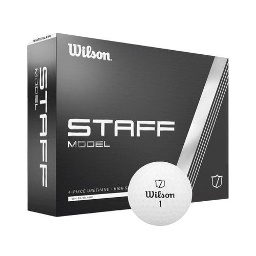 Wilson Staff Model Golf Balls White