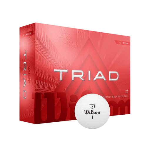 Wilson Triad Golf Balls White