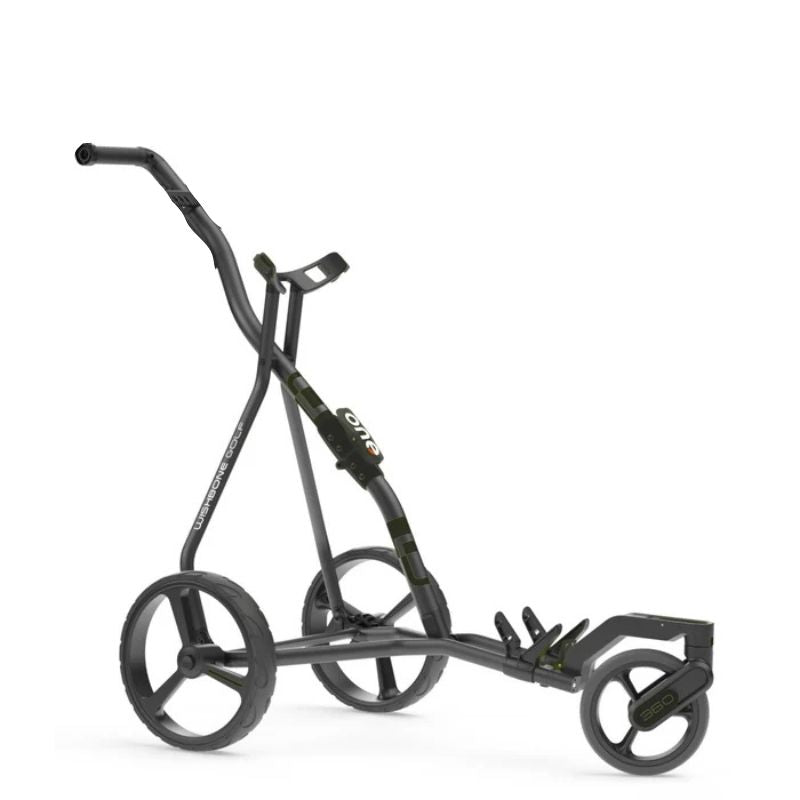 Wishbone One Megalite 3 - Wheel 360 Push Cart Black