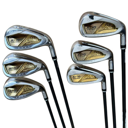 XXIO Prime Royal Edition Iron Set - 7-PW AW SW - Demo Right Regular Graphite - XXIO PRIME SP-1200K 46.5G R