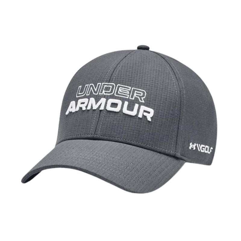 Under Armour Jordan Spieth Tour Hat Hat Under Armour Light Grey S/M 