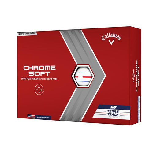 Callaway Chrome Soft 360 Triple Track Golf Balls