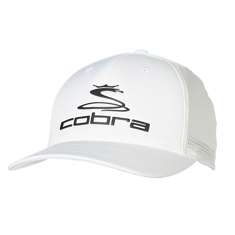 Cobra 2021 Pro Tour Stretch Fit Cap Hat Cobra White S/M
