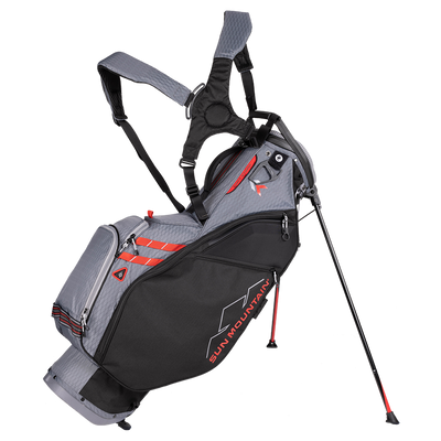 Sun Mountain 2023 4.5 LS 14-Way Stand Bag Stand Bag Sun Mountain Black/Nickel/Red