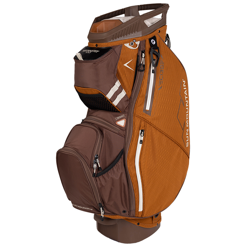 Sun Mountain 2023 C130 Cart Bag Cart bag Sun Mountain Pecan/Java/Beach  