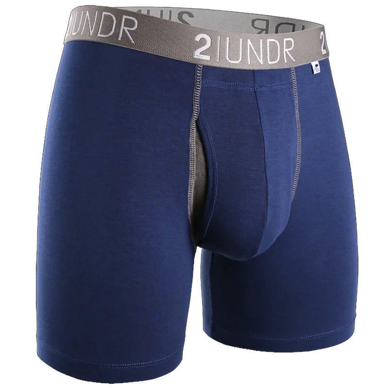 2UNDR Swing Shift Boxer Brief Underwear 2UNDR Navy MEDIUM 