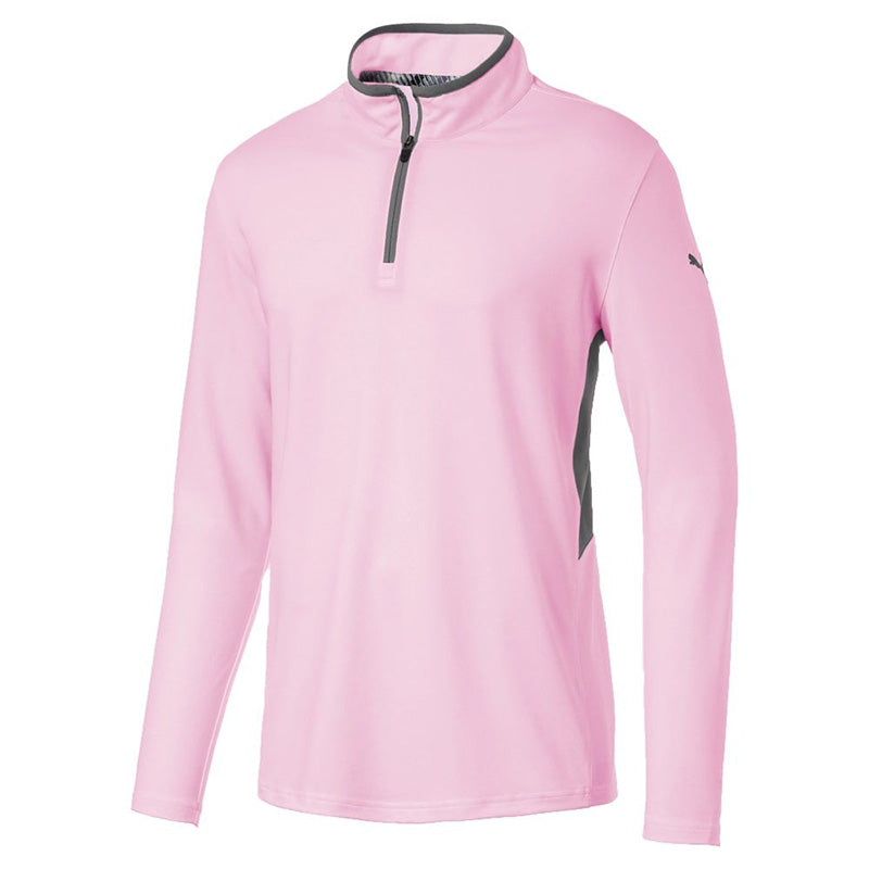 Puma Rotation Golf 1/4 Zip Men&#39;s Sweater Puma LightPink SMALL 