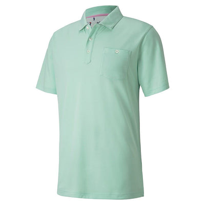 Puma Signature Pocket Polo Men's Shirt Puma Mint SMALL