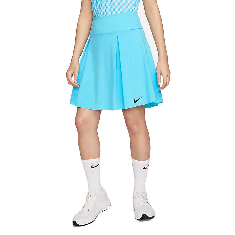 Nike Women&#39;s Dri-FIT Advantage Golf Skirt - Long Women&#39;s Skort Nike Baltic Blue SMALL 