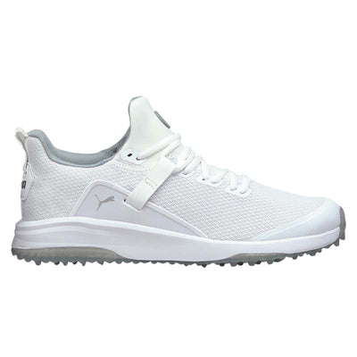 PUMA Fusion EVO Spikeless Golf Shoes Men's Shoes Puma White 9