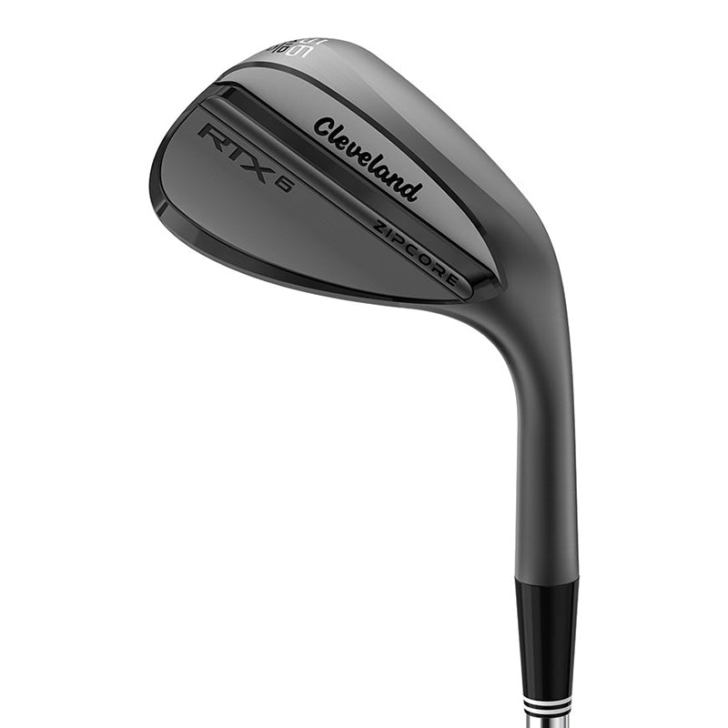 Cleveland RTX 6 Zipcore Black Satin Wedge wedge Cleveland Right 46.10 DYNAMIC GOLD SPINNER TOUR ISSUE