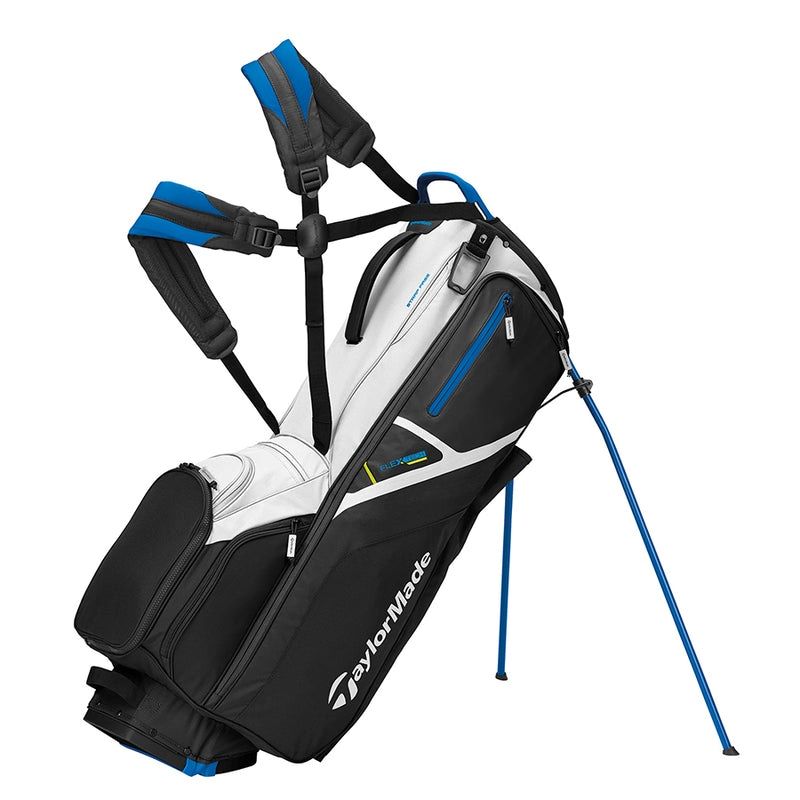 TaylorMade Flextech Crossover Stand Bag - Previous Season Stand Bag Taylormade Black/White/Blue  