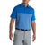 FootJoy 2022 Engineered Pinstripe Lisle Polo - Previous Season Style Men's Shirt Footjoy Blue MEDIUM