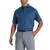 FootJoy 2023 Painted Floral Lisle Self Collar Polo Men's Shirt Footjoy Navy SMALL
