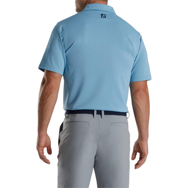 FootJoy 2022 Slub Yarn Solid Self Collar Polo - Previous Season Style Men&#39;s Shirt Footjoy   
