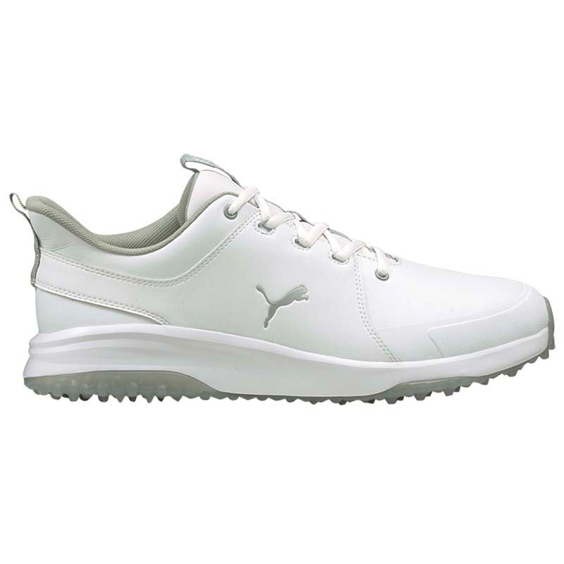 PUMA Grip Fusion PRO 3.0 Spikeless Golf Shoes Men&#39;s Shoes Puma White Medium 7